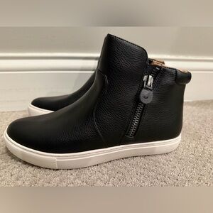 Gentle Souls Black Leather low Boots